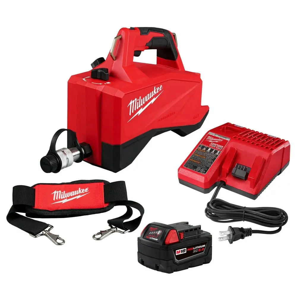 Milwaukee 3120-21 - M18™ Brushless Single Acting 60in3 10,000psi Hydraulic Pump - Wise Line Tools