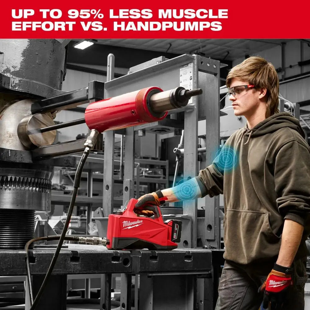 Milwaukee 3120-21 - M18™ Brushless Single Acting 60in3 10,000psi Hydraulic Pump - Wise Line Tools