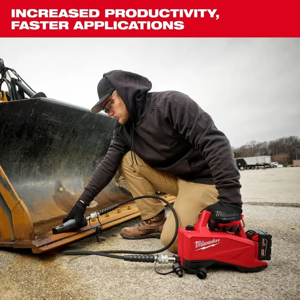 Milwaukee 3120-21 - M18™ Brushless Single Acting 60in3 10,000psi Hydraulic Pump - Wise Line Tools