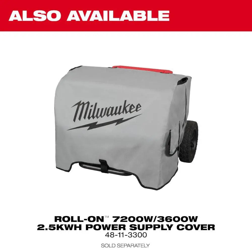 Milwaukee 3300R - ROLL-ON™ 7200W/3600W 2.5kWh Power Supply - Wise Line Tools