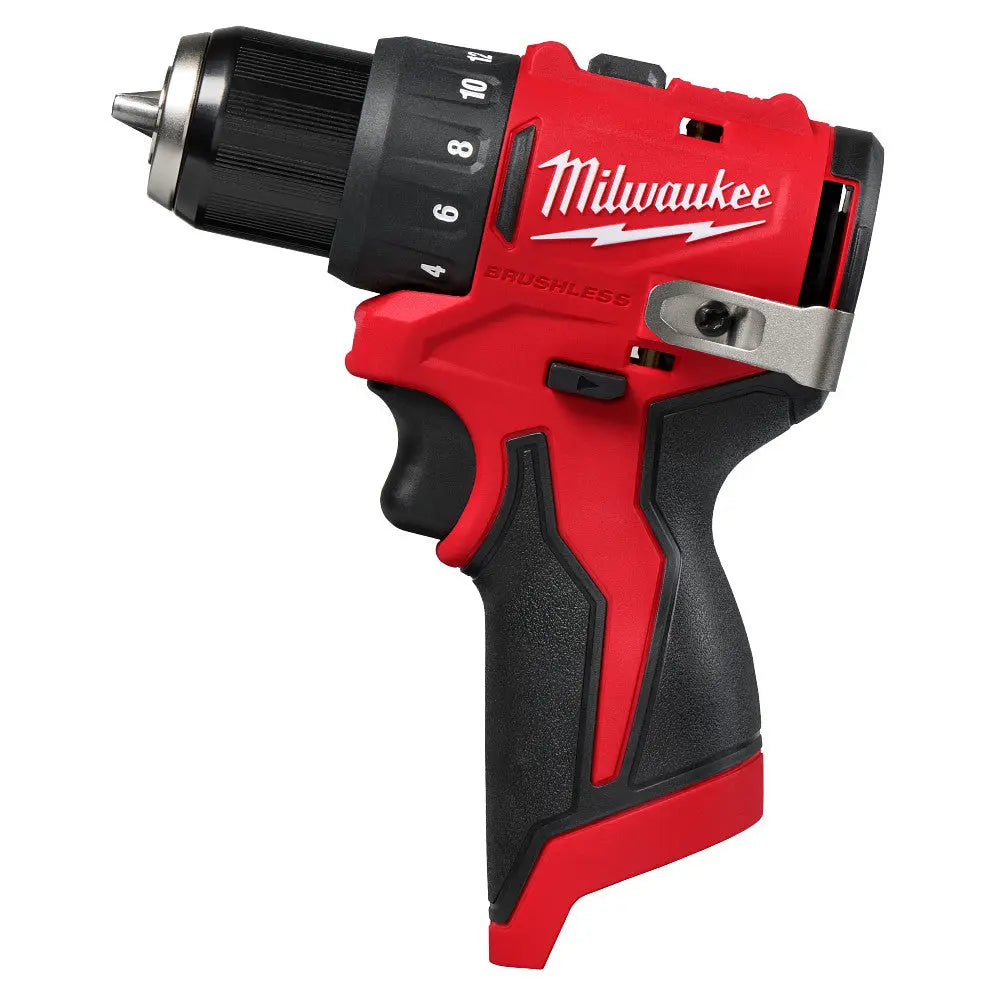 Milwaukee 3401-20 - M12™ Subcompact Brushless 3/8" Drill/Driver - Wise Line Tools