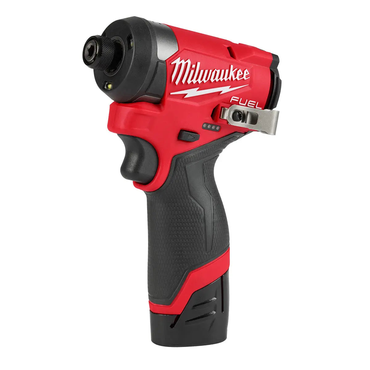 Milwaukee 3453-22 - M12 FUEL™ 1/4" Hex Impact Driver Kit - Wise Line Tools