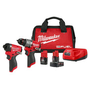 Milwaukee 3497-22 - M12 FUEL™ 2-Tool Combo Kit - Wise Line Tools
