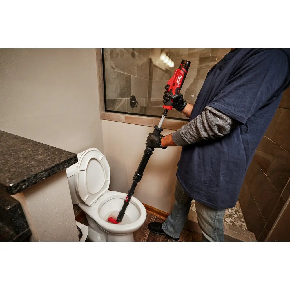 Milwaukee 3576-21 - M12™ TRAPSNAKE™ 6' Toilet Auger - Wise Line Tools