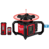 Milwaukee 3704-21T - Kit de niveau laser rotatif extérieur double pente rouge M18™ avec récepteur, télécommande, mire et trépied