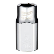 Milwaukee 45-34-2001 - 1/2" Drive 7/16" Socket - Wise Line Tools