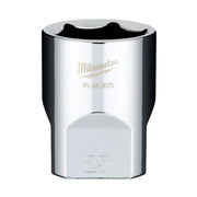 Milwaukee 45-34-2025 - 1/2" Drive 25mm Socket - Wise Line Tools