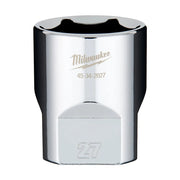 Milwaukee 45-34-2027 - 1/2" Drive 27mm Socket - Wise Line Tools