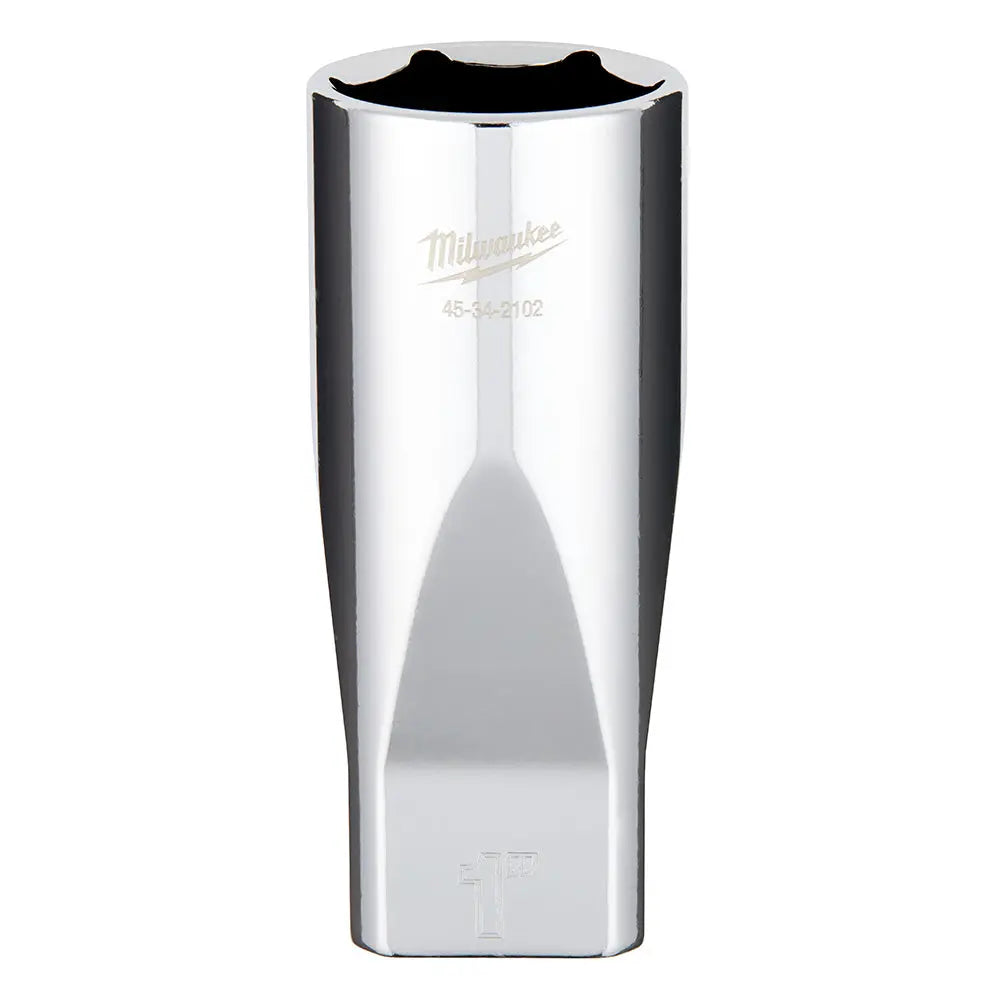 Milwaukee 45-34-2102 - 1/2" Drive 1" Deep Socket - Wise Line Tools