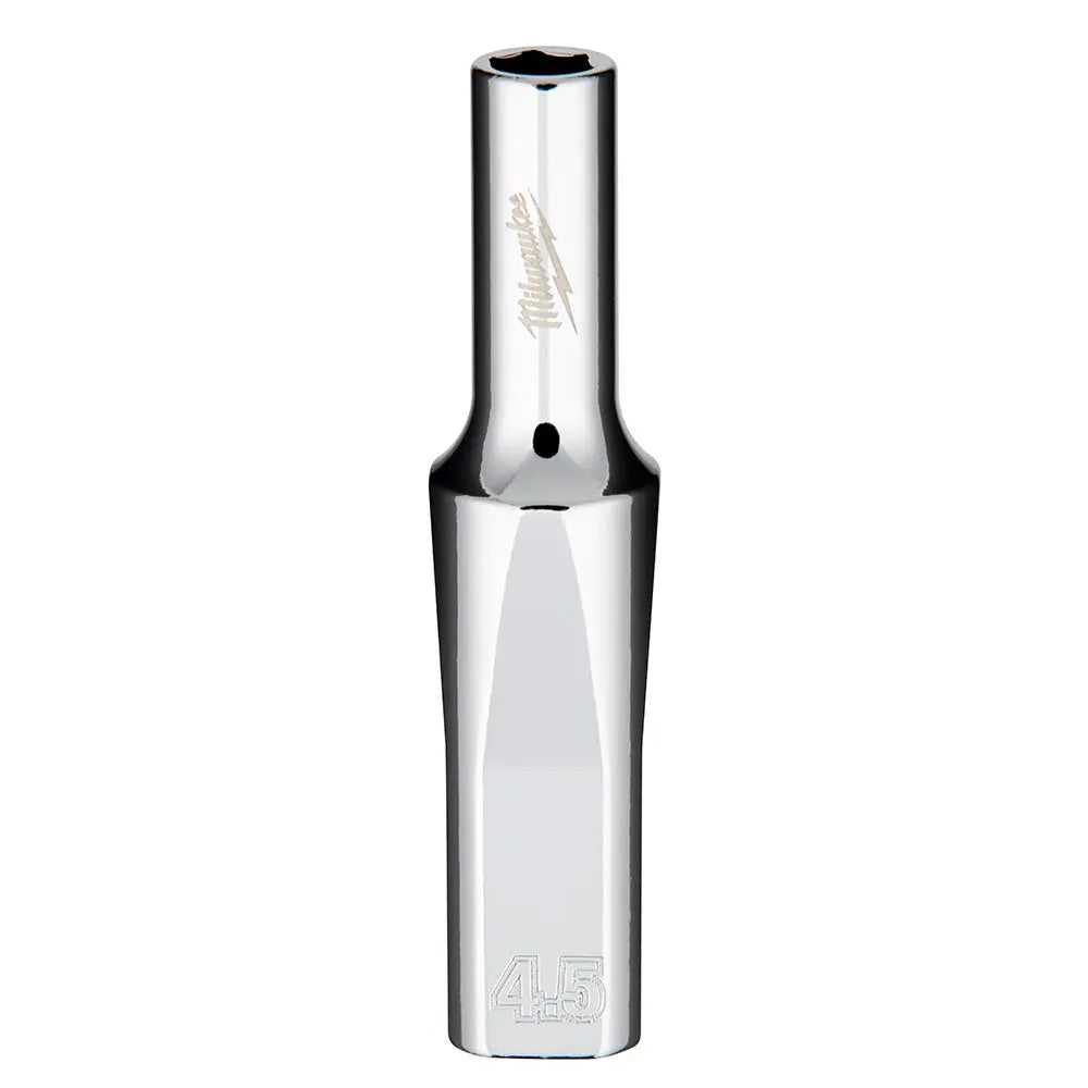 Milwaukee 45-34-4011 - 1/4" Drive 4.5mm Deep Socket - Wise Line Tools