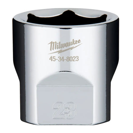 Milwaukee 45-34-8023 - 3/8" Drive 23mm Socket - Wise Line Tools