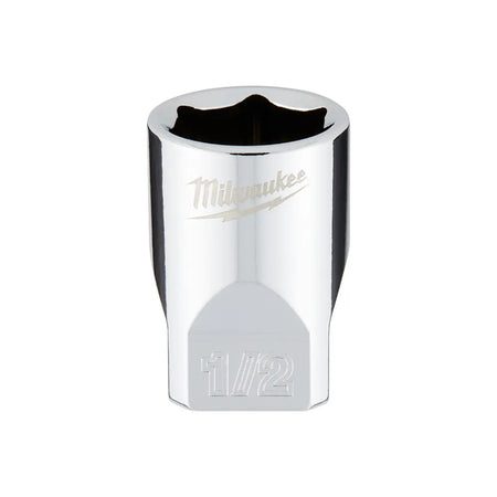 Milwaukee 45-34-9009 - 1/4 in. Drive 1/2 in. SAE 6-Point Socket - Wise Line Tools
