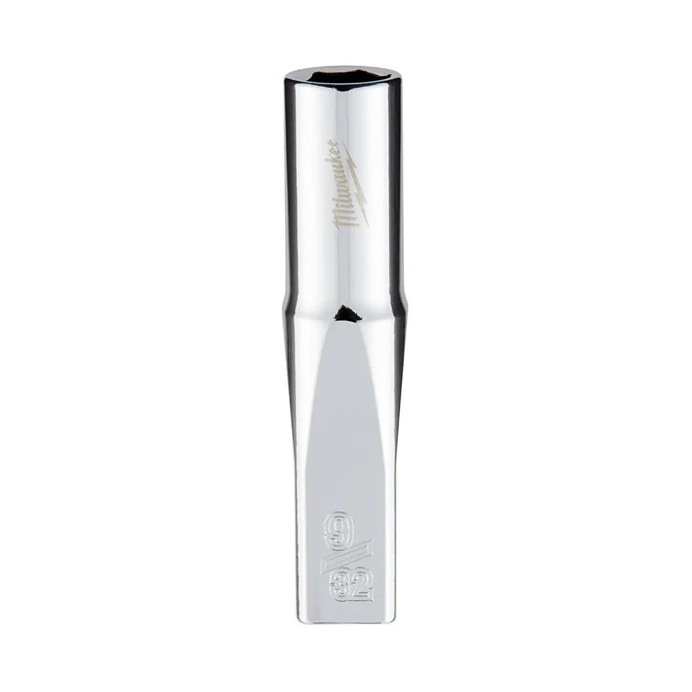 Milwaukee 45-34-9015 - 1/4 in. Drive 9/32 in. SAE 6-Point Deep Socket - Wise Line Tools