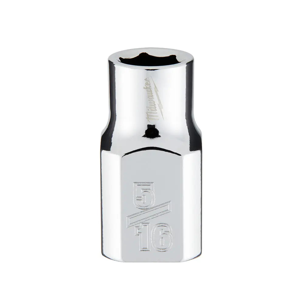 Milwaukee 45-34-9061 - 3/8 in. Drive 5/16 in. SAE 6-Point Socket - Wise Line Tools