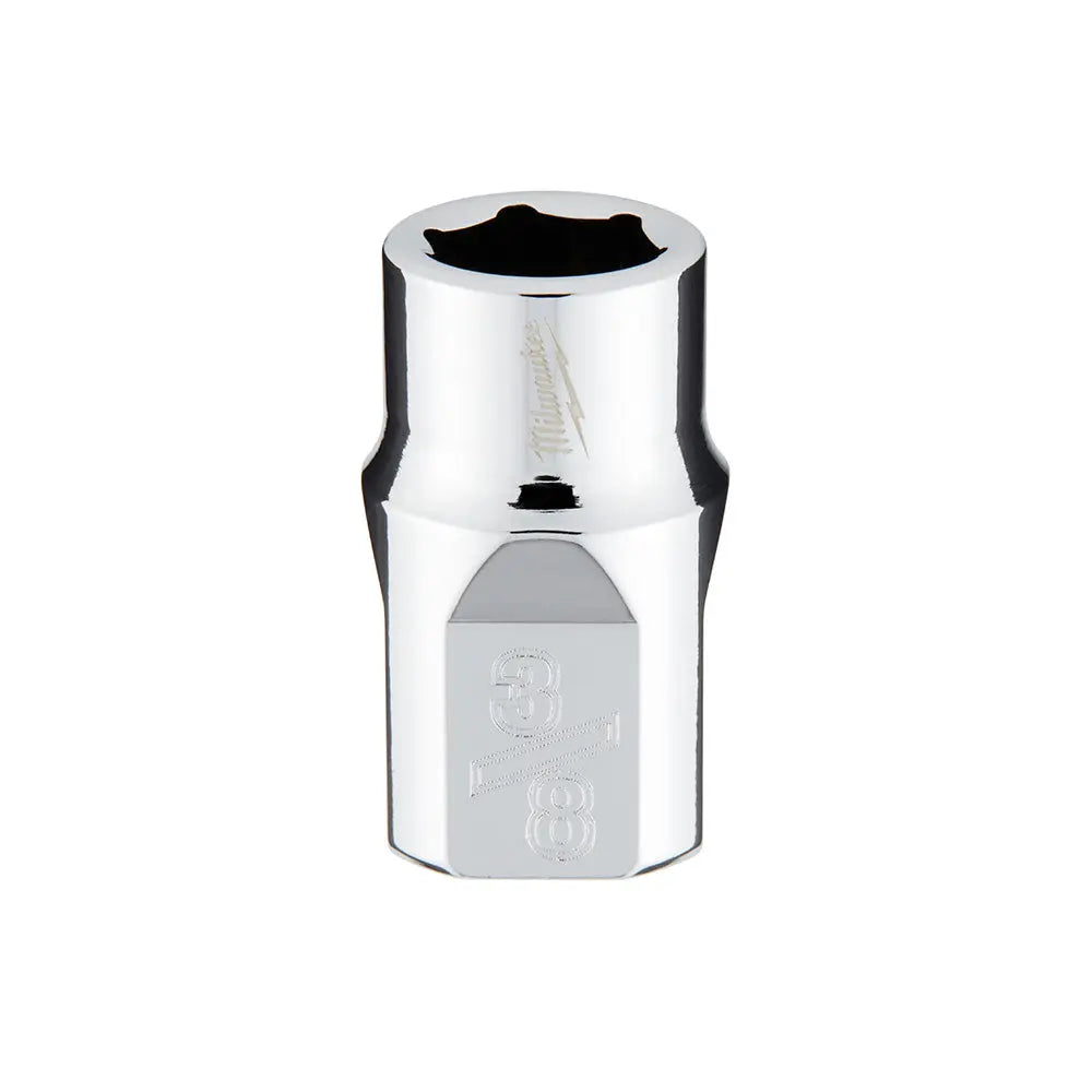 Milwaukee 45-34-9062 - 3/8 in. Drive 3/8 in. SAE 6-Point Socket - Wise Line Tools