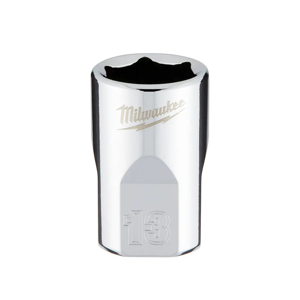 Milwaukee 45-34-9083 - 3/8 in. Drive 13mm Metric 6-Point Socket - Wise Line Tools