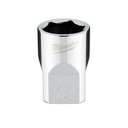 Milwaukee 45-34-9084 - 3/8 in. Drive 14mm Metric 6-Point Socket - Wise Line Tools