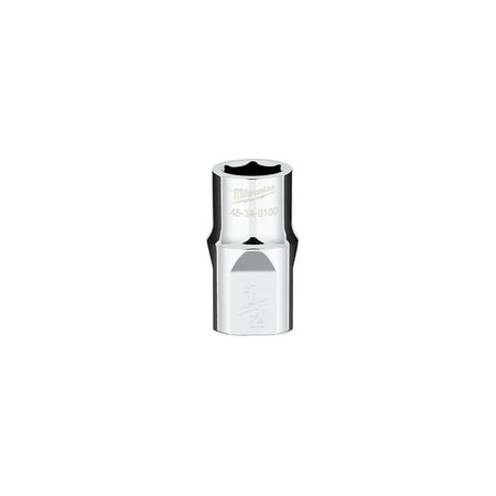 Milwaukee 45-34-9100 - 1/2 in. Drive 1/2 in. SAE 6-Point Socket with FOUR FLAT™ Sides - Wise Line Tools