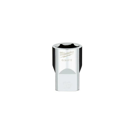 Milwaukee 45-34-9119 - 1/2 in. Drive 18MM Metric 6-Point Socket with FOUR FLAT™ Sides - Wise Line Tools