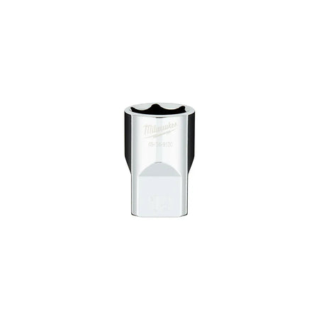 Milwaukee 45-34-9120 - 1/2 in. Drive 19MM Metric 6-Point Socket with FOUR FLAT™ Sides - Wise Line Tools