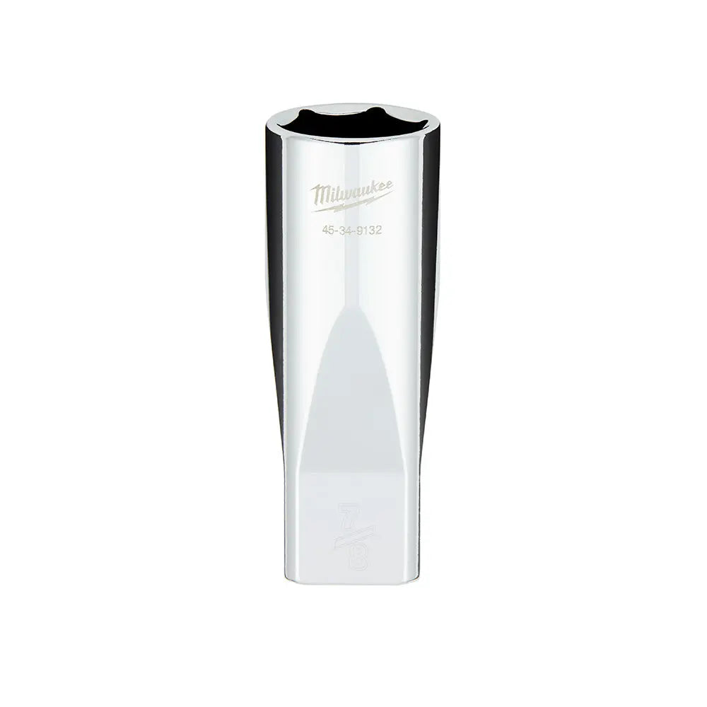 Milwaukee 45-34-9132 - 1/2 in. Drive 7/8 in. SAE 6-Point Deep Socket with FOUR FLAT™ Sides - Wise Line Tools