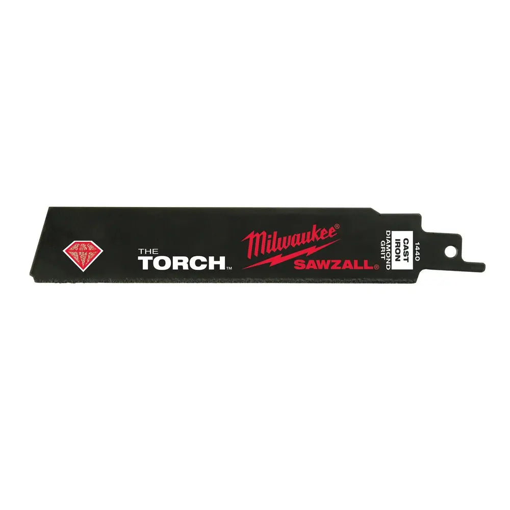 Milwaukee 48-00-1440 - SAWZALL™ THE TORCH™ Diamond Grit Blade 6" - Wise Line Tools