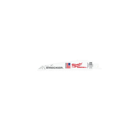 Milwaukee 48-00-5701 - The WRECKER™ Multi-Material SAWZALL® Blade 6" 7/11TPI 5pk - Wise Line Tools