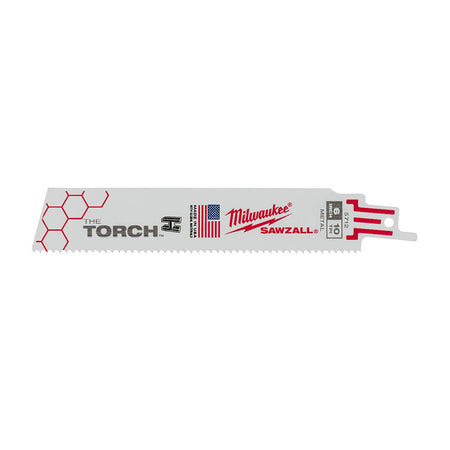 Milwaukee 48-00-5713 - 9" 10 TPI  The Torch™ SAWZALL® Blades (5 Pk) - Wise Line Tools