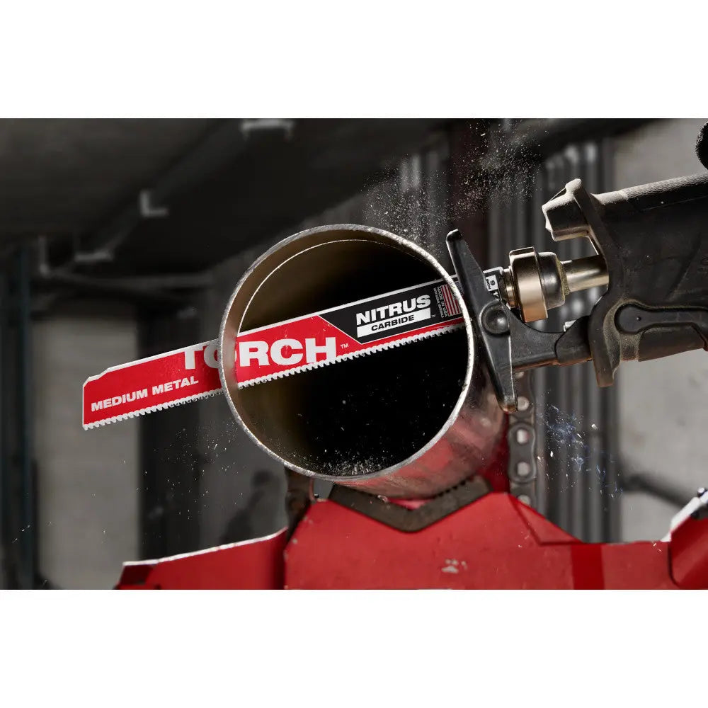 Milwaukee 48-00-6251 - 6" 10TPI The TORCH™ with NITRUS CARBIDE™ Teeth for Medium Metal 1PK - Wise Line Tools