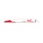 Milwaukee 48-01-7026 - 9" 5 TPI The AX™ Demolition Wood Cutting Sawzall®  Blade Bulk 100 - Wise Line Tools
