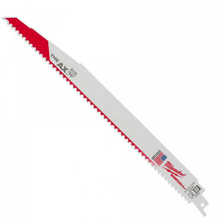 Milwaukee 48-01-7027  -  12" 5 TPI The Ax™ Sawzall® Blade (100 Pk) - Wise Line Tools