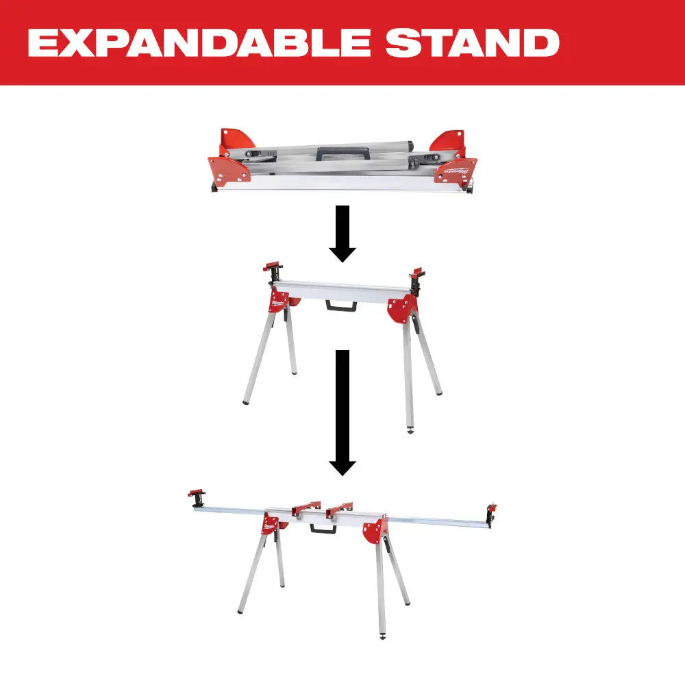 Milwaukee 48-08-0551 - Folding Miter Saw Stand - Wise Line Tools