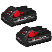 Milwaukee 48-11-1837 - M18™ REDLITHIUM™ HIGH OUTPUT™ CP3.0 Battery 2 Pack - Wise Line Tools