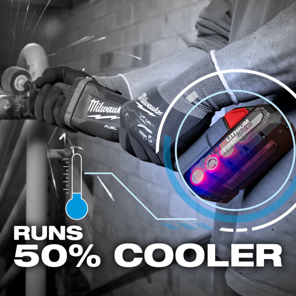 Milwaukee 48-11-1837 - M18™ REDLITHIUM™ HIGH OUTPUT™ CP3.0 Battery 2 Pack - Wise Line Tools