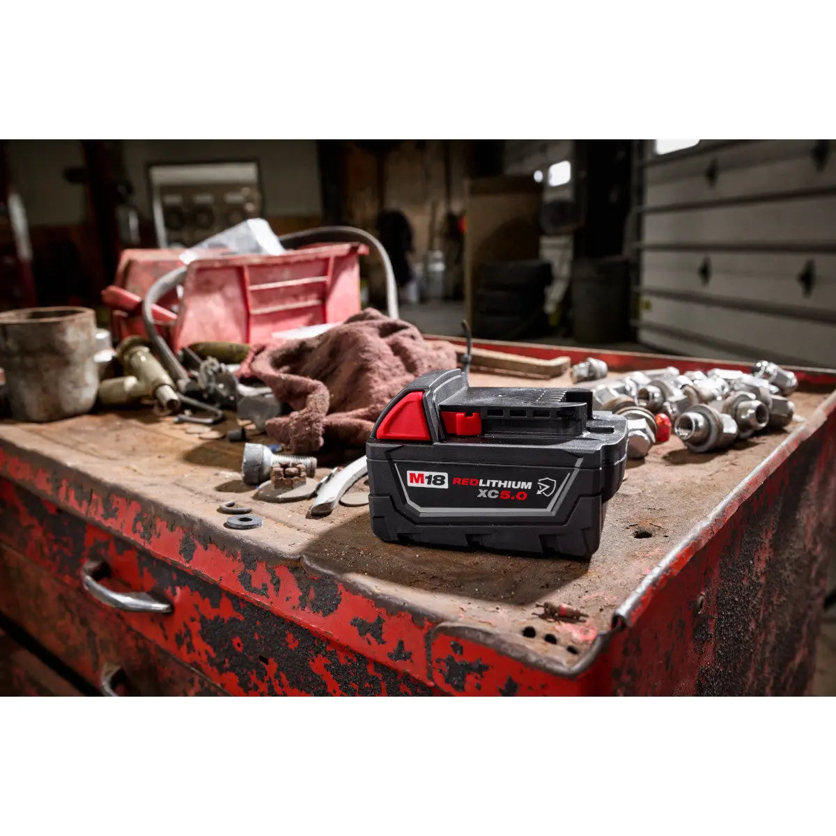 Milwaukee 48-11-1850R - M18™ REDLITHIUM™  XC5.0 Resistant Battery - Wise Line Tools