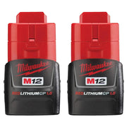 Milwaukee 48-11-2411 - M12™ REDLITHIUM™ 1.5Ah Compact Battery Pack (2 Piece) - Wise Line Tools