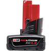 Milwaukee 48-11-2440- M12™ REDLITHIUM™ XC 4.0 Extended Capacity Battery Pack MILWAUKEE