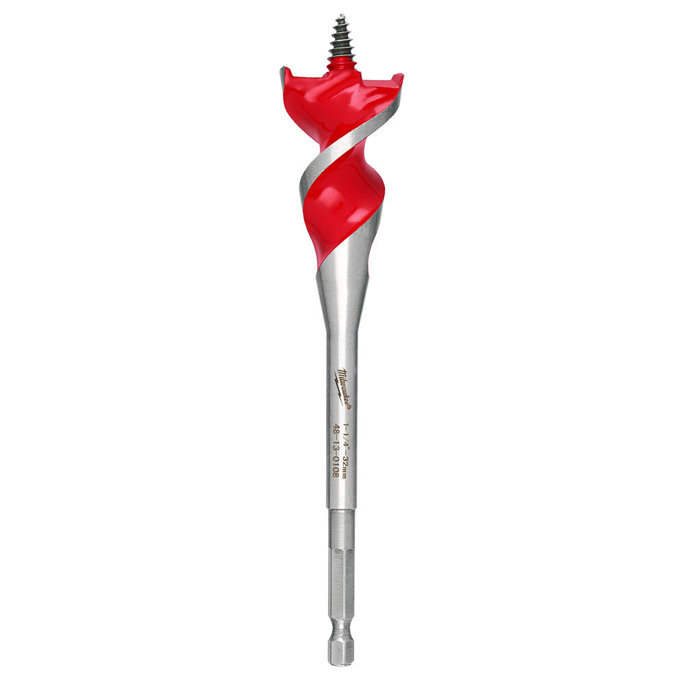 Milwaukee 48-13-0108 - SPEED FEED™ Wood Bit 1-1/4" x 6" - Wise Line Tools
