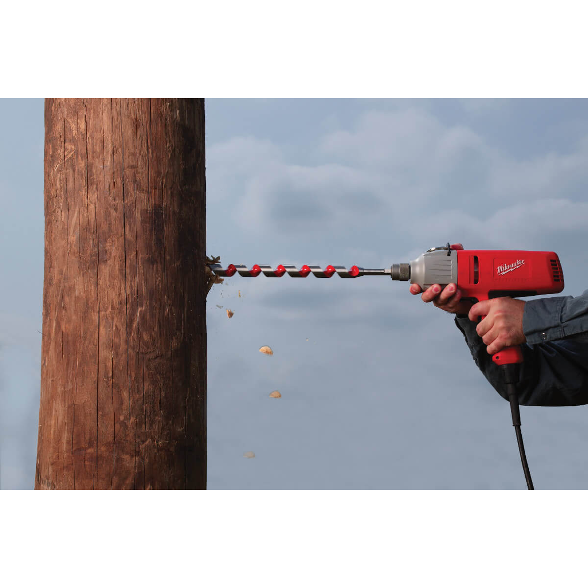 Milwaukee 48-13-6000 - 1" x 18" Ship Auger Bit - Wise Line Tools