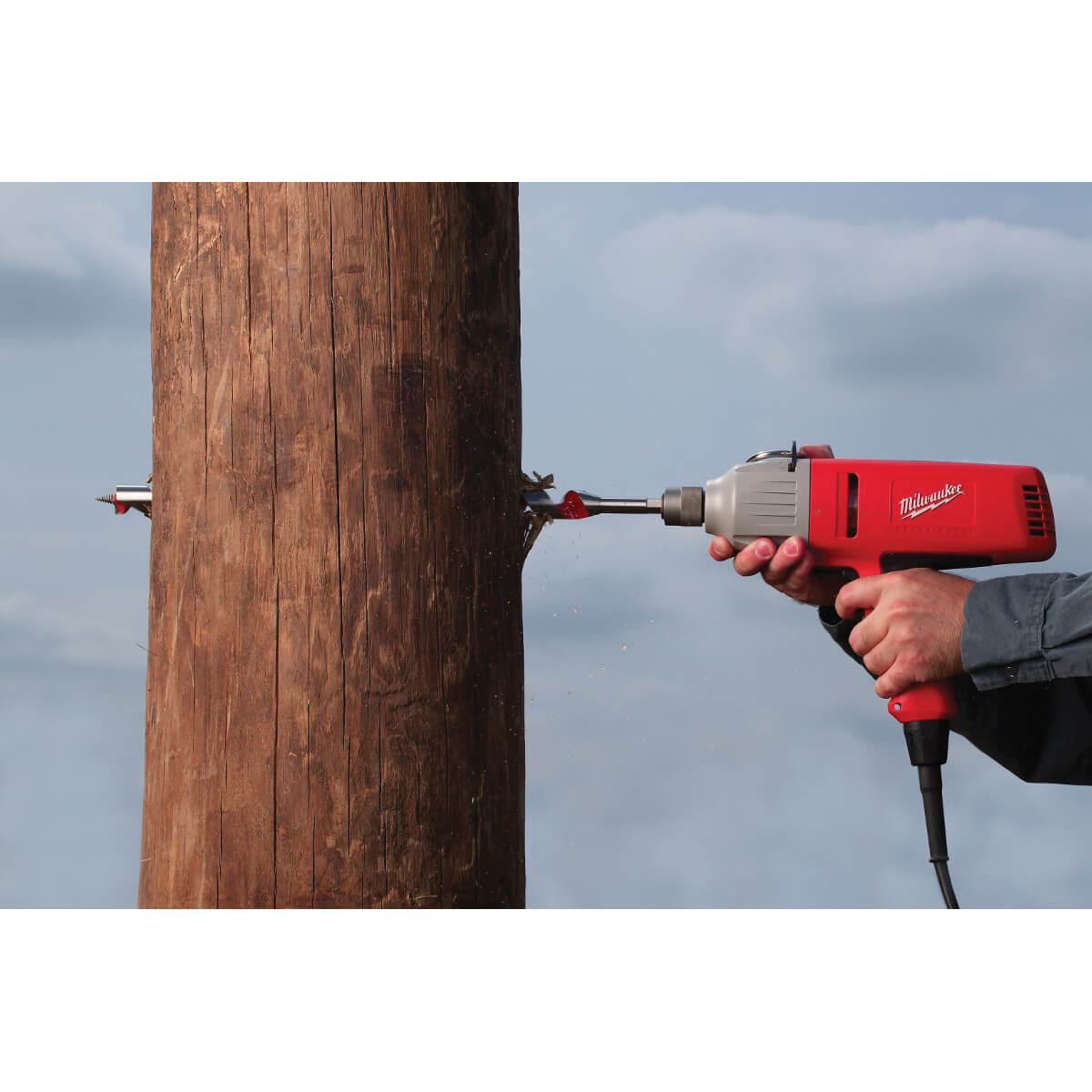 Milwaukee 48-13-6000 - 1" x 18" Ship Auger Bit - Wise Line Tools