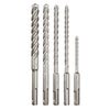 Milwaukee 48-20-7498 - 5-teiliges MX4™ 4-Schneider-SDS-Plus-Bohrhammer-Set