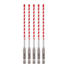 Milwaukee 48-20-9155 - 5/32" x 4" x 6" SHOCKWAVE Impact Duty™ Carbide Hammer Drill Bits
