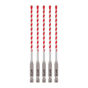 Milwaukee 48-20-9155 - 5/32" x 4" x 6" SHOCKWAVE Impact Duty™ Carbide Hammer Drill Bits - Wise Line Tools