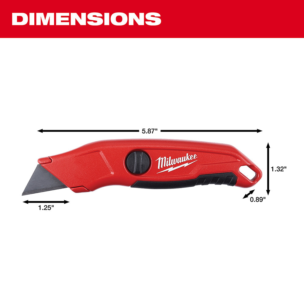 Milwaukee 48-22-1901 - FASTBACK™ Utility Knife - Wise Line Tools
