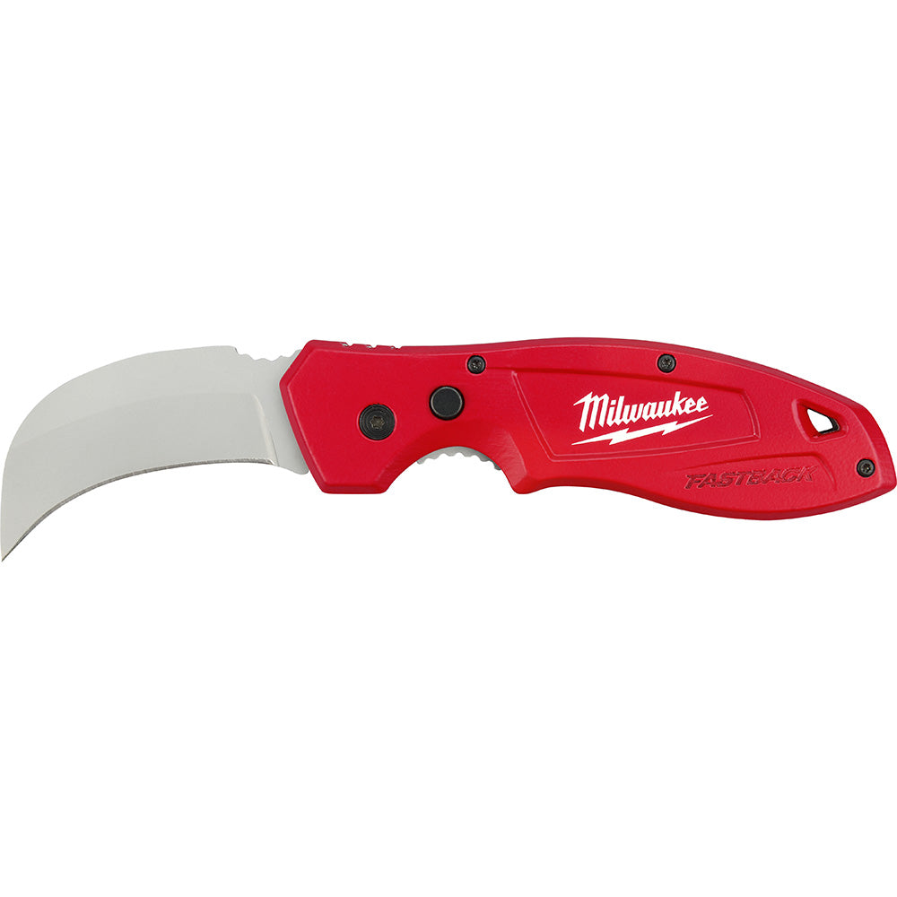 Milwaukee 48-22-1985 - FASTBACK™ Hawk Bill Folding Knife - Wise Line Tools