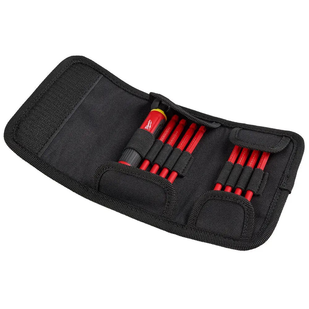 Milwaukee 48-22-2217 - 8-in-1 1000V Insulated Precision Multi-Bit Screwdriver Set - Wise Line Tools