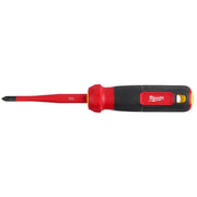 Milwaukee 48-22-2218 - 8-in-1 1000V Insulated Slim Tip Multi-Bit Screwdriver - Wise Line Tools