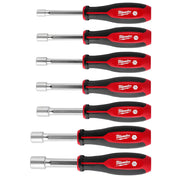 Milwaukee 48-22-2547 - 7pc SAE HollowCore™ Magnetic Nut Driver Set - Wise Line Tools