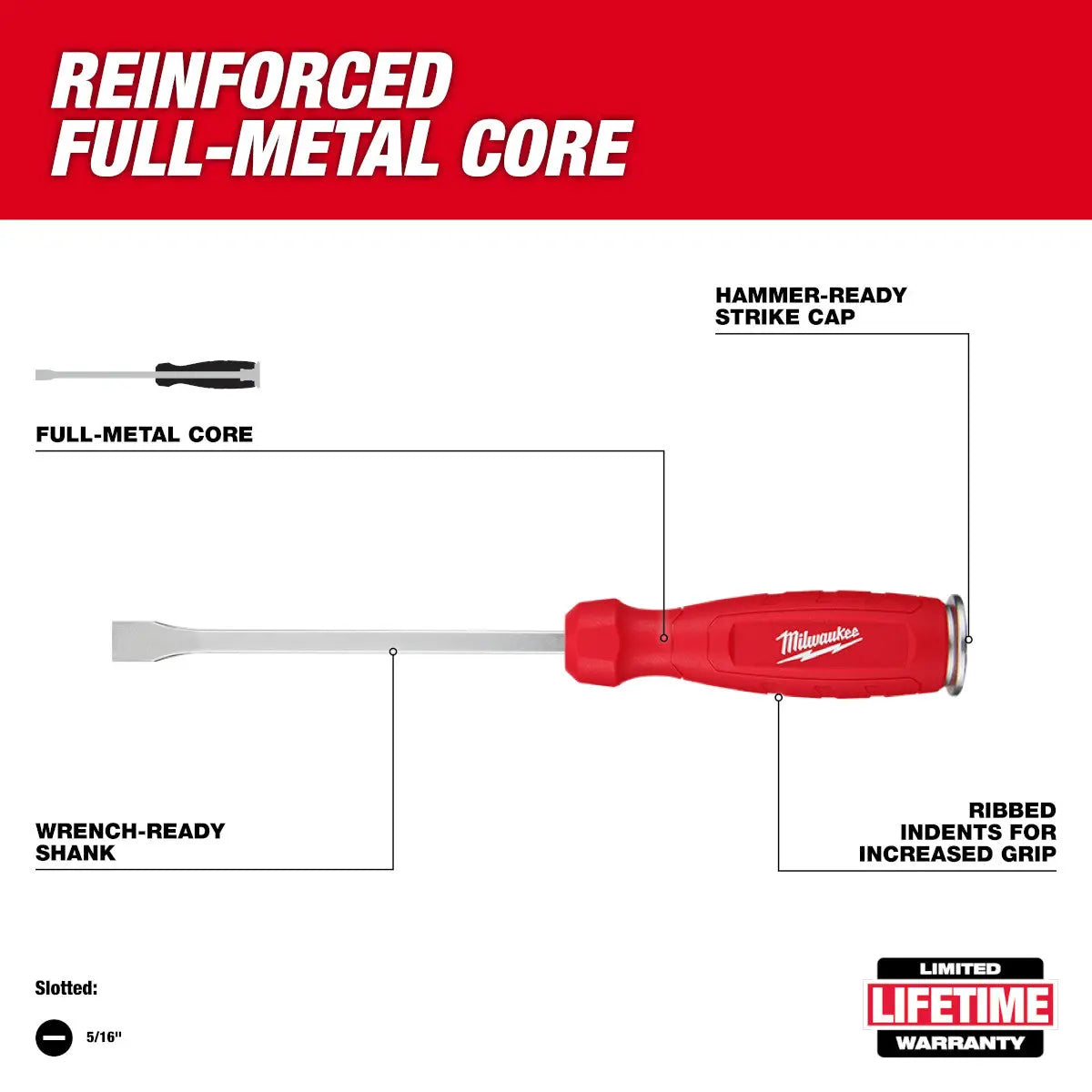 Milwaukee 48-22-2859 - Demolition Driver - Wise Line Tools