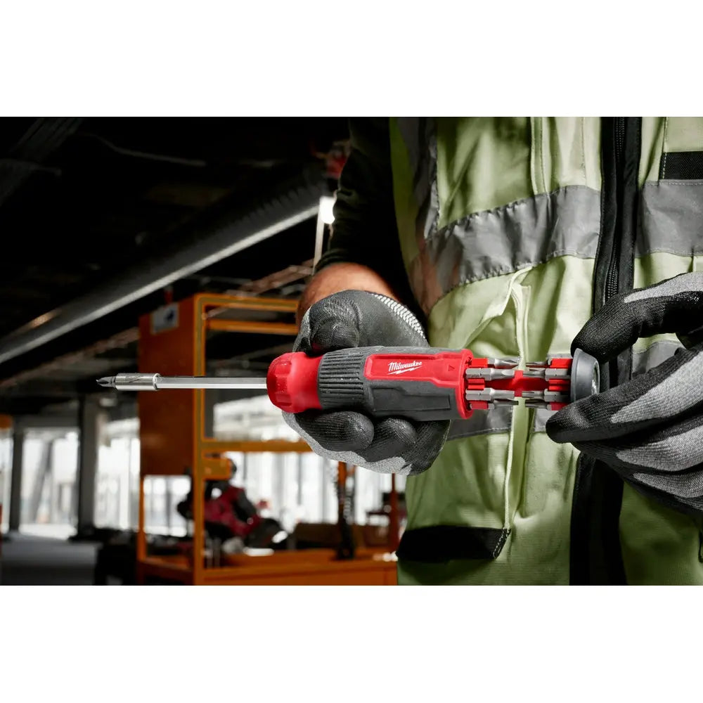 Milwaukee 48-22-2900 - 14-in-1 Multi-Bit Screwdriver - Wise Line Tools